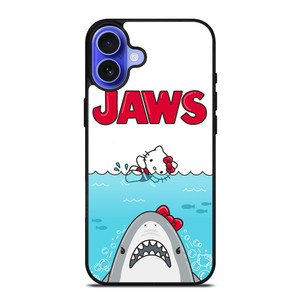 JAWS HELLO KITTY iPhone 16 Case Cover JAWS HELLO KITTY iPhone 16 Case Cover