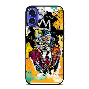 JEAN MICHEL BASQUIAT ART iPhone 16 Case Cover
