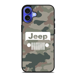 JEEP CAMO LOGO iPhone 16 Case Cover JEEP CAMO LOGO iPhone 16 Case Cover
