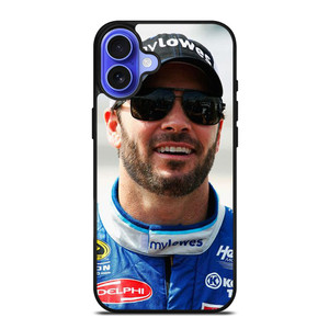 JIMMIE JOHNSON FACE NASCAR iPhone 16 Case Cover