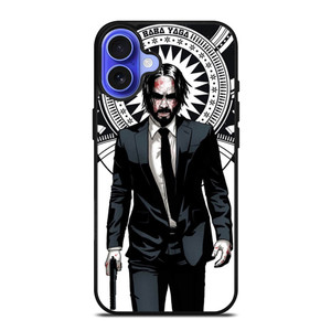 JOHN WICK ART iPhone 16 Case Cover JOHN WICK ART iPhone 16 Case Cover