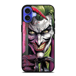 JOKER DC WITH CROWBAR iPhone 16 Case Cover JOKER DC WITH CROWBAR iPhone 16 Case Cover