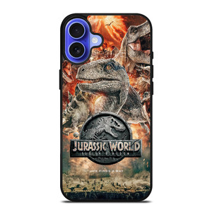 JURASSIC WORLD FALLEN KINGDOM POSTER iPhone 16 Case Cover
