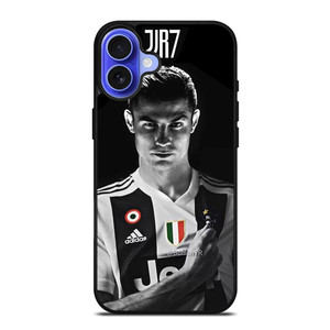 JUVENTUS CRISTIANO RONALDO CR7 iPhone 16 Case Cover JUVENTUS CRISTIANO RONALDO CR7 iPhone 16 Case Cover