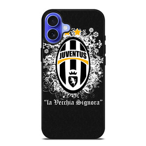 JUVENTUS iPhone 16 Case Cover JUVENTUS iPhone 16 Case Cover