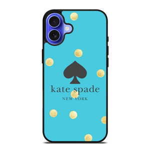 KATE SPADE NEW YORK LOGO BLUE ICON iPhone 16 Case Cover