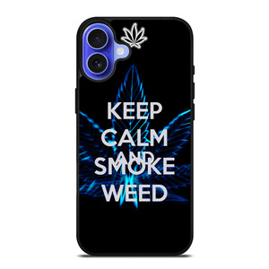 KEEP CALM AND SMOKE WEED iPhone 16 Case Cover
