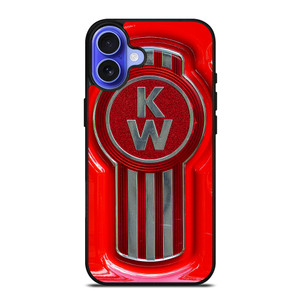 KENWORTH TRUCK LOGO RED iPhone 16 Case Cover