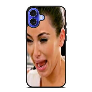 KIM KARDASHIAN UGLY CRYING FACE iPhone 16 Case Cover