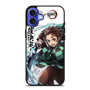 KIMETSU NO YAIBA DEMON SLAYER TANJIRO KAMADO FIRE WATER iPhone 16 Case Cover KIMETSU NO YAIBA DEMON SLAYER TANJIRO KAMADO FIRE WATER iPhone 16 Case Cover