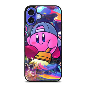 KIRBY CUTE CARTOON iPhone 16 Case Cover KIRBY CUTE CARTOON iPhone 16 Case Cover