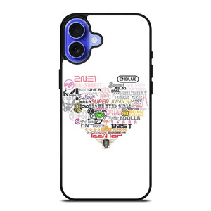 KPOP ALL BAND LOVE iPhone 16 Case Cover KPOP ALL BAND LOVE iPhone 16 Case Cover