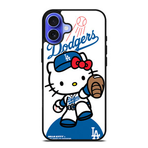 LA DODGERS HELLO KITTY iPhone 16 Case Cover LA DODGERS HELLO KITTY iPhone 16 Case Cover