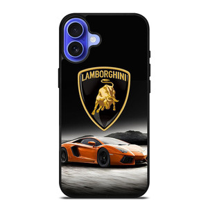 LAMBORGHINI CAR LOGO iPhone 16 Case Cover LAMBORGHINI CAR LOGO iPhone 16 Case Cover