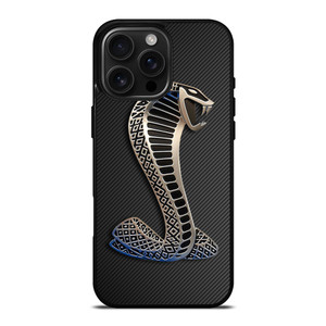 FORD COBRA LOGO CARBON iPhone 16 Pro Max Case Cover FORD COBRA LOGO CARBON iPhone 16 Pro Max Case Cover