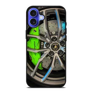 LAMBORGHINI WHEEL LOGO iPhone 16 Case Cover LAMBORGHINI WHEEL LOGO iPhone 16 Case Cover