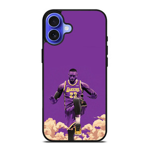 LEBRON JAMES 23 LA LAKERS iPhone 16 Case Cover LEBRON JAMES 23 LA LAKERS iPhone 16 Case Cover