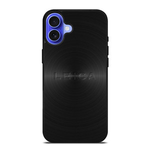LEICA CAMERA METAL LOGO iPhone 16 Case Cover LEICA CAMERA METAL LOGO iPhone 16 Case Cover