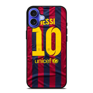 LIONEL MESSI 10 JERSEY BARCELONA iPhone 16 Case Cover LIONEL MESSI 10 JERSEY BARCELONA iPhone 16 Case Cover