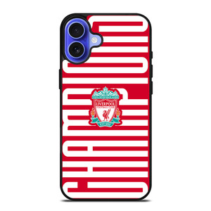 LIVERPOOL FC CHAMPIONS iPhone 16 Case Cover LIVERPOOL FC CHAMPIONS iPhone 16 Case Cover