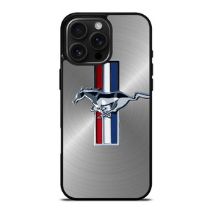 FORD MUSTANG METAL EMBLEM LOGO iPhone 16 Pro Max Case Cover FORD MUSTANG METAL EMBLEM LOGO iPhone 16 Pro Max Case Cover