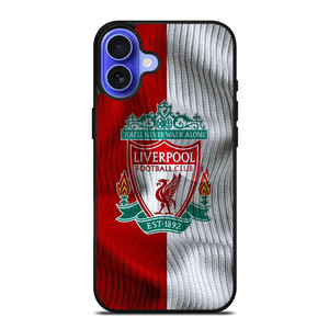 LIVERPOOL FC ENGLAND FOOTBALL CLUB iPhone 16 Case Cover LIVERPOOL FC ENGLAND FOOTBALL CLUB iPhone 16 Case Cover