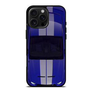 FORD MUSTANG SHELBY BLUE iPhone 16 Pro Max Case Cover FORD MUSTANG SHELBY BLUE iPhone 16 Pro Max Case Cover