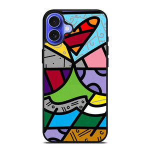 LOVE ROMERO BRITTO iPhone 16 Case Cover LOVE ROMERO BRITTO iPhone 16 Case Cover
