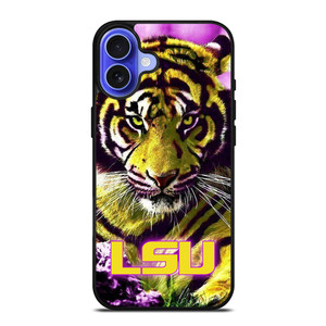 LSU TIGERS LOUISIANA STATE UNIVERSITY FOOTBALL LOGO iPhone 16 Case Cover LSU TIGERS LOUISIANA STATE UNIVERSITY FOOTBALL LOGO iPhone 16 Case Cover
