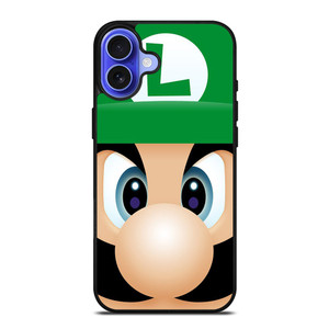 LUIGI SUPER MARIO FACE iPhone 16 Case Cover LUIGI SUPER MARIO FACE iPhone 16 Case Cover