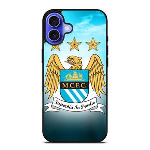 MANCHESTER CITY CASE iPhone 16 Case Cover MANCHESTER CITY CASE iPhone 16 Case Cover