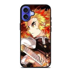 MANGA RENGOKU DEMON SLAYER ANIME iPhone 16 Case Cover MANGA RENGOKU DEMON SLAYER ANIME iPhone 16 Case Cover