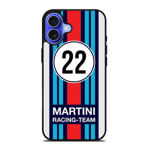MARTINI RACING TEAM 22 iPhone 16 Case Cover MARTINI RACING TEAM 22 iPhone 16 Case Cover