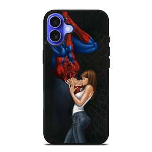 MARY JANE SPIDERMAN KISSING iPhone 16 Case Cover MARY JANE SPIDERMAN KISSING iPhone 16 Case Cover