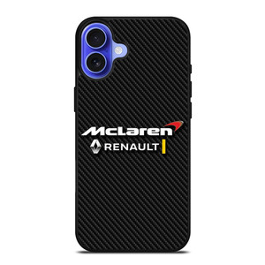 MCLAREN RENAULT LOGO iPhone 16 Case Cover MCLAREN RENAULT LOGO iPhone 16 Case Cover