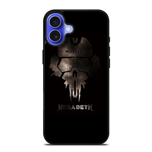 MEGADETH METAL BAND LOGO iPhone 16 Case Cover MEGADETH METAL BAND LOGO iPhone 16 Case Cover