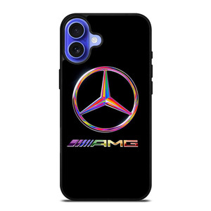 MERCEDEZ BENS LOGO RAINBOW iPhone 16 Case Cover MERCEDEZ BENS LOGO RAINBOW iPhone 16 Case Cover