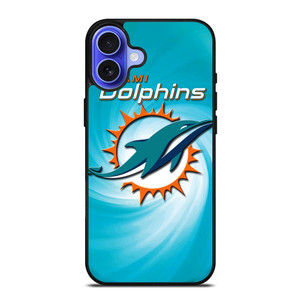 MIAMI DOLPHINS NFL iPhone 16 Case Cover MIAMI DOLPHINS NFL iPhone 16 Case Cover