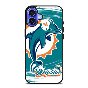 MIAMI DOLPHINS iPhone 16 Case Cover