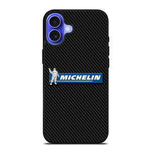 MICHELIN TIRE CARBON LOGO iPhone 16 Case Cover MICHELIN TIRE CARBON LOGO iPhone 16 Case Cover
