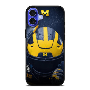 MICHIGAN WOLVERINES LOGO FOOTBALL HELMET iPhone 16 Case Cover MICHIGAN WOLVERINES LOGO FOOTBALL HELMET iPhone 16 Case Cover