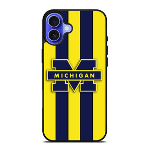 MICHIGAN WOLVERINES SYMBOL iPhone 16 Case Cover