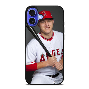 MIKE TROUT BASEBALL 2 iPhone 16 Case Cover MIKE TROUT BASEBALL 2 iPhone 16 Case Cover