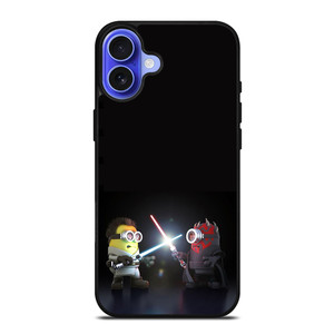 MINIONS DESPICABLE ME STAR WARS iPhone 16 Case Cover MINIONS DESPICABLE ME STAR WARS iPhone 16 Case Cover
