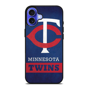 MINNESOTA TWINS LOGO BASEBALL MLB TEAM iPhone 16 Case Cover MINNESOTA TWINS LOGO BASEBALL MLB TEAM iPhone 16 Case Cover