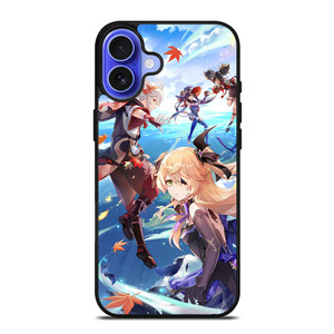 MOBILE GAME CHARACTERS GENSHIN IMPACT iPhone 16 Case Cover MOBILE GAME CHARACTERS GENSHIN IMPACT iPhone 16 Case Cover