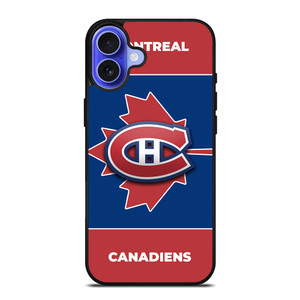 MONTREAL CANADIENS LEAF SYMBOL iPhone 16 Case Cover MONTREAL CANADIENS LEAF SYMBOL iPhone 16 Case Cover