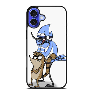 MORDECAI RIGBY REGULAR SHOW iPhone 16 Case Cover MORDECAI RIGBY REGULAR SHOW iPhone 16 Case Cover