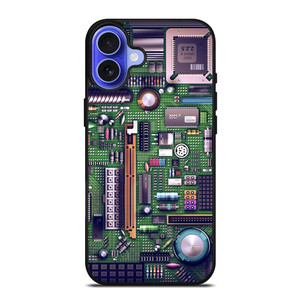 MOTHERBOARD CIRCUIT BOARD COMPUTER iPhone 16 Case Cover