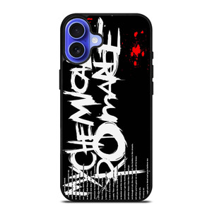 MY CHEMICAL ROMANCE LYRIC iPhone 16 Case Cover MY CHEMICAL ROMANCE LYRIC iPhone 16 Case Cover